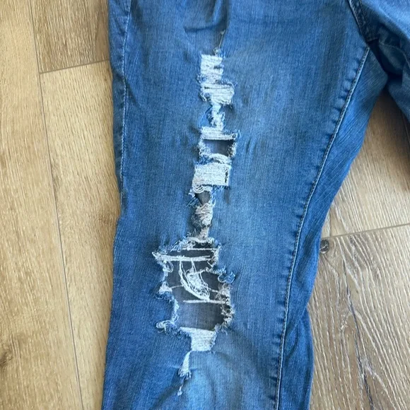 Aeropostale crop high rise curvy stretch jeggings 16 - Picture 3 of 8